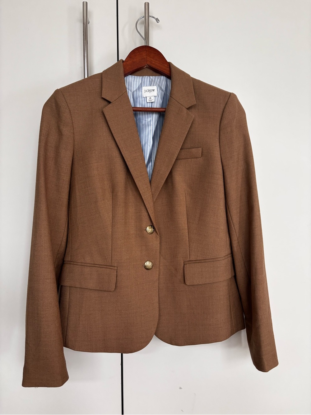 J. Crew Women's Tailored Tan Blazer